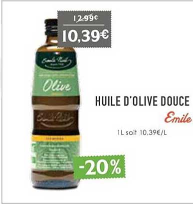 huile d'olive douce emile