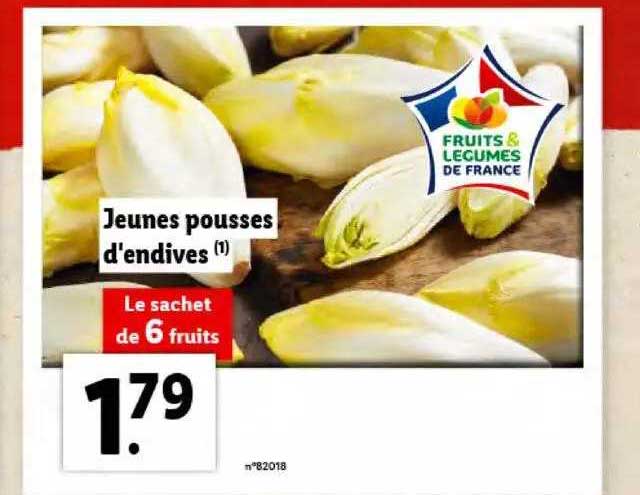 jeunes pousses d'endives
