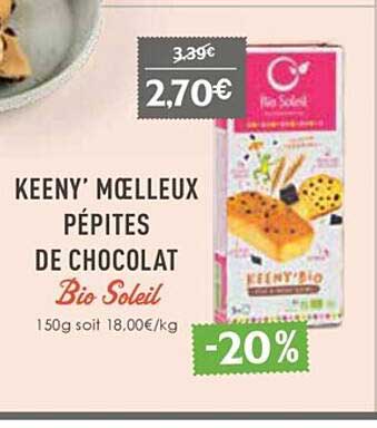 kenny' moelleux pépites de chocolat
