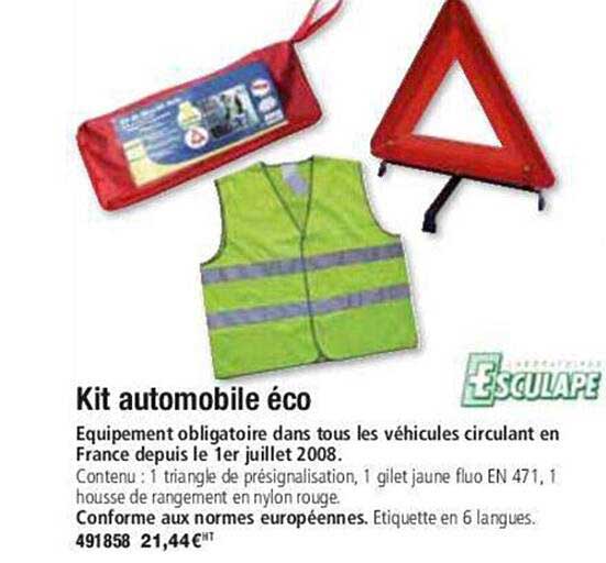 kit automobile éco esculape