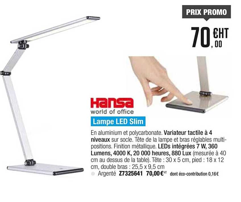 Lampe Led Slim Hansa