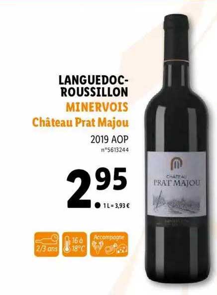 languedoc-roussillon minervois château prat majou