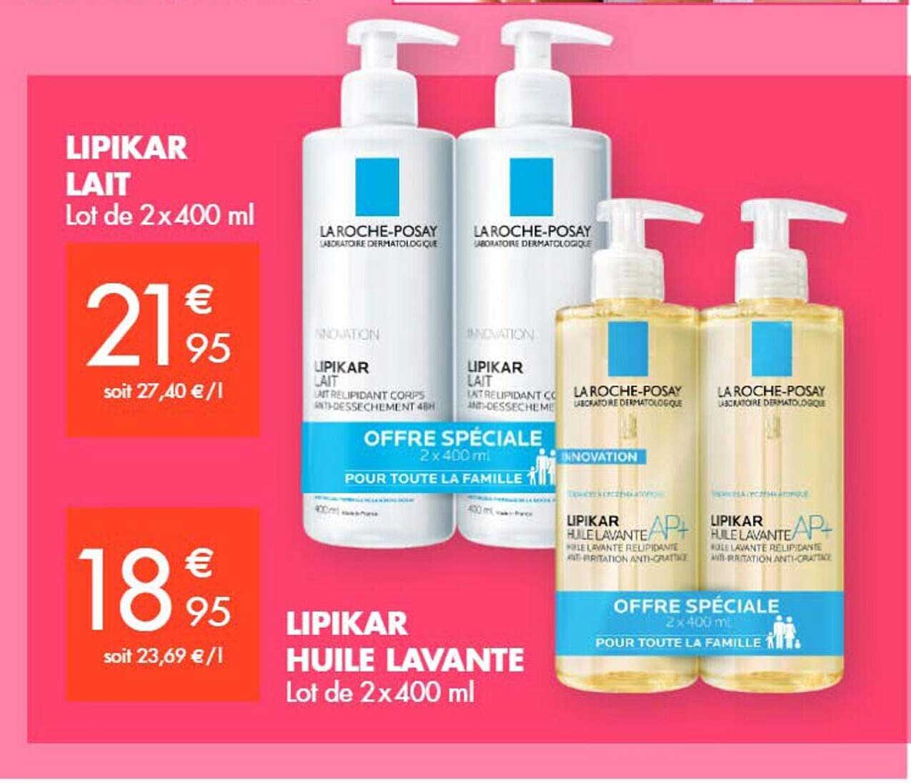 lipikar huile lavante, lipikar lait