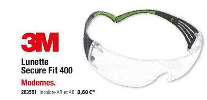 lunette secure fit 400 3m