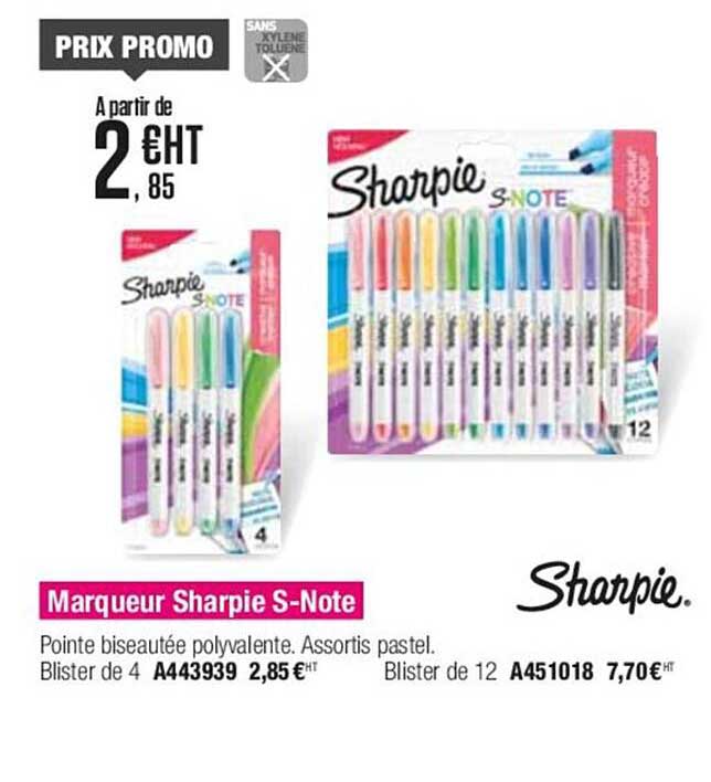 Marqueur Sharpie S-note