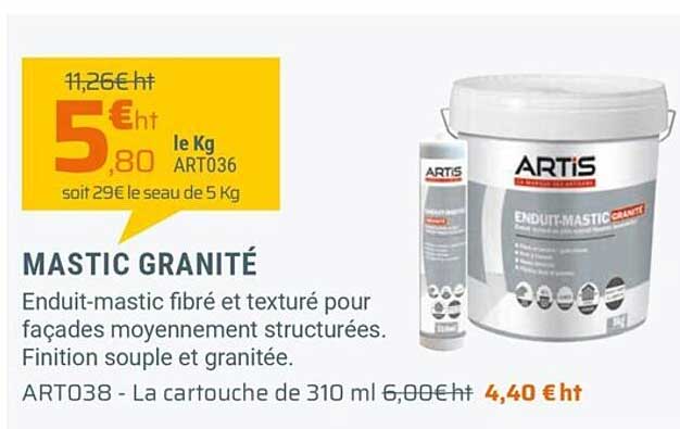 Mastic Granité