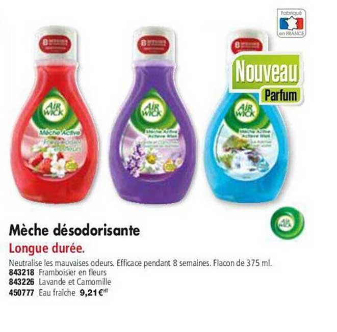 mèche désodorisante air wick