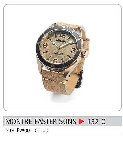 montre faster sons