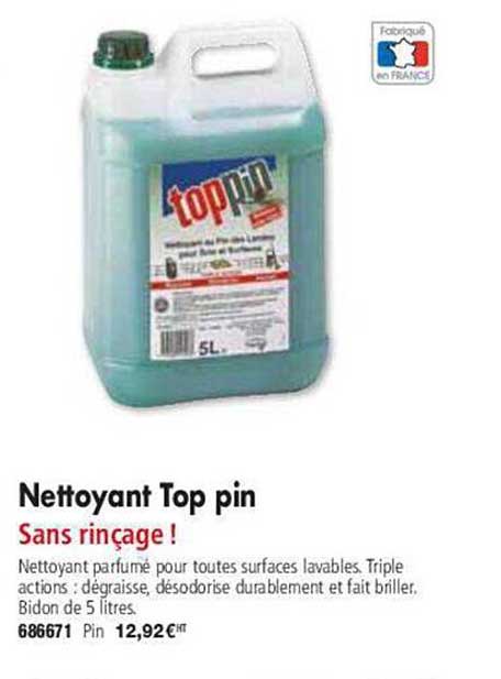 Nettoyant Top Pin