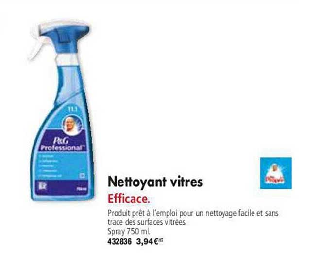 nettoyant vitres mr propre