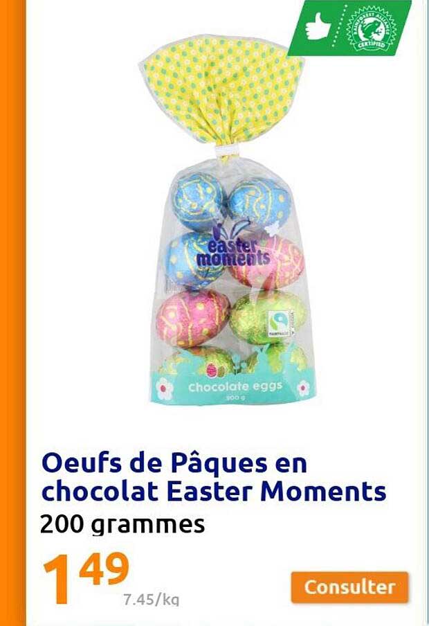 oeufs de pâques en chocolat easter moments
