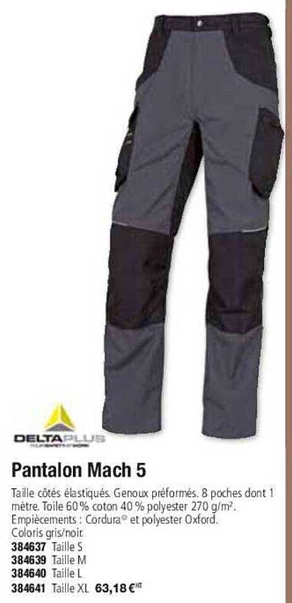 pantalon mach 5 deltaplus