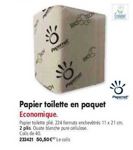 Papier Toilette En Paquet