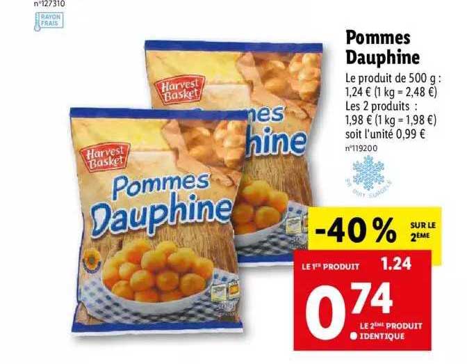 pommes dauphine harvest basket