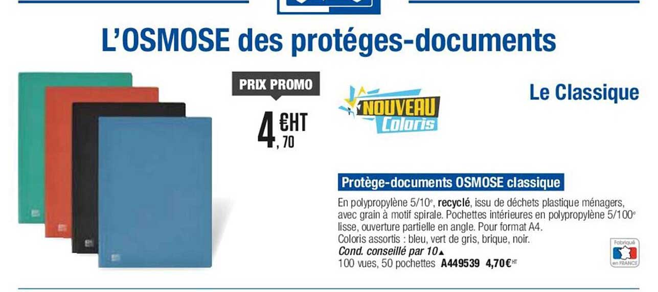 protège-documents osmose classique