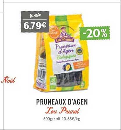 pruneaux d'agen lou prunel