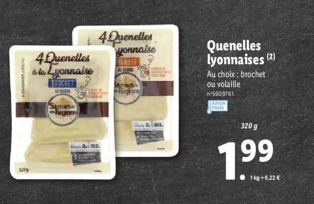 Quenelles Lyonnaises