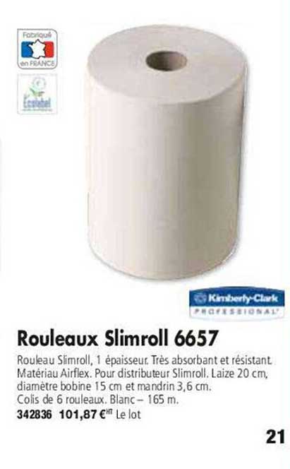 rouleaux slimroll 6657