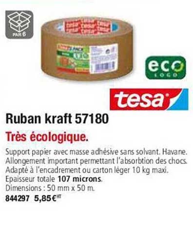 Ruban Kraft 57180 Tesa