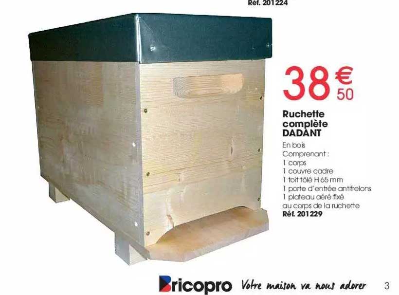 ruchette complète dadant