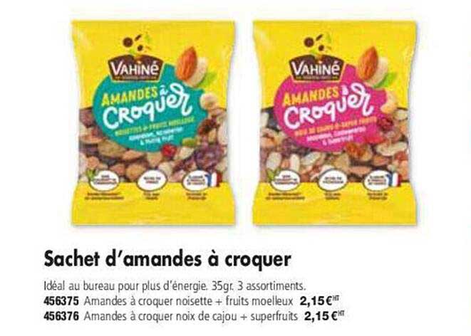 Sachet D'amandes à Croquer Vahiné
