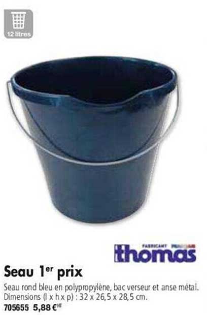 seau 1er prix thomas