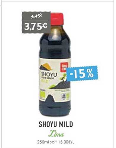 shoyu mild lima