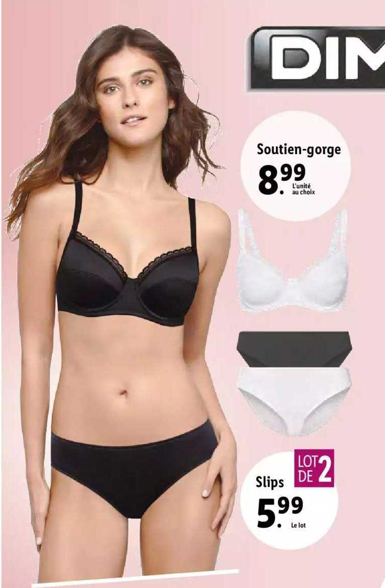 Soutien-gorger, Slips Dim