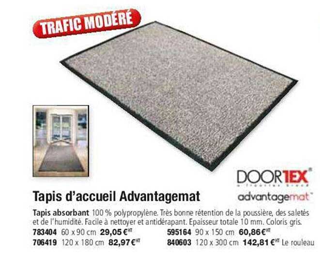 tapis d'accueil advantagemat