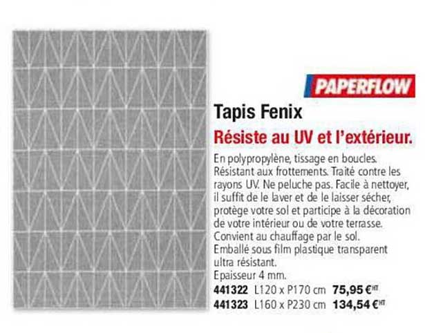 tapis fenix paperflow