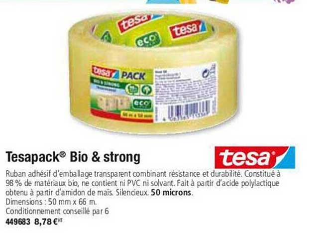 tesapack bio & strong