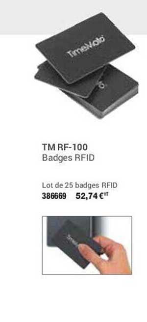 Tm Rf-100 Badges Rfid