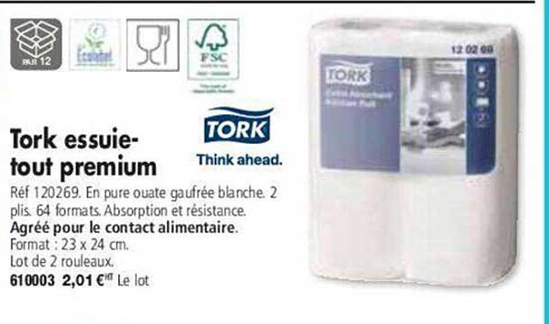 tork essuie-tout premium