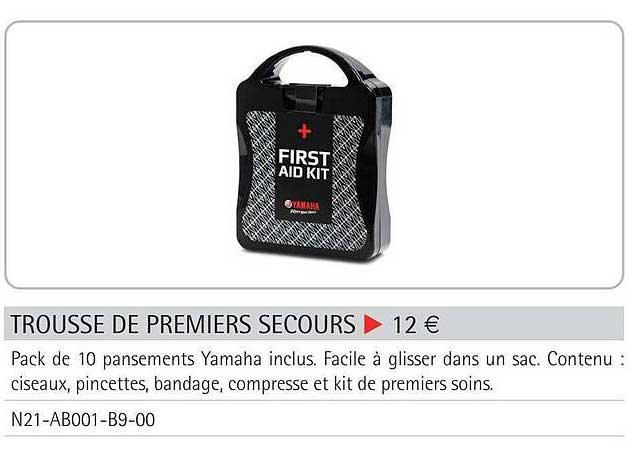 trousse de premiers secours