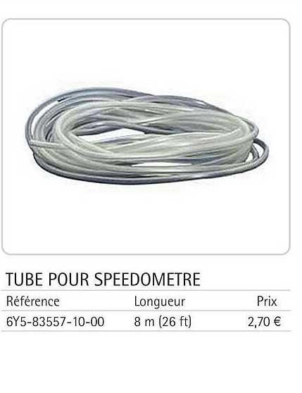 tube pour speedomètre