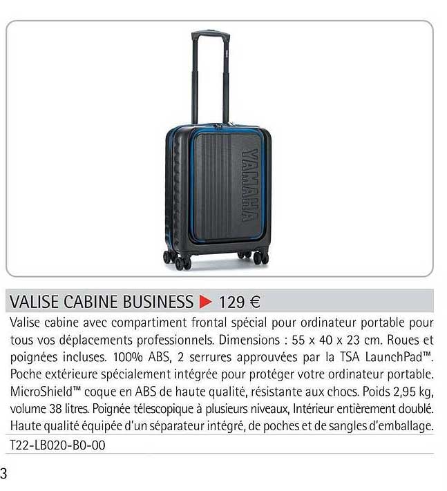 valise cabine business