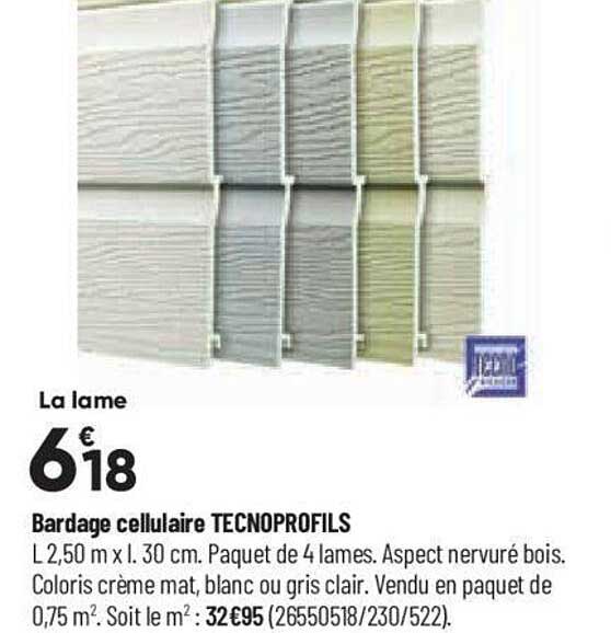 bardage cellulaire tecnoprofils
