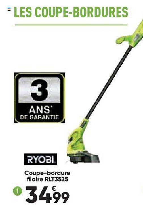 coupe-bordure filaire ryobi