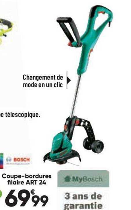 coupe-bordures filaire bosch