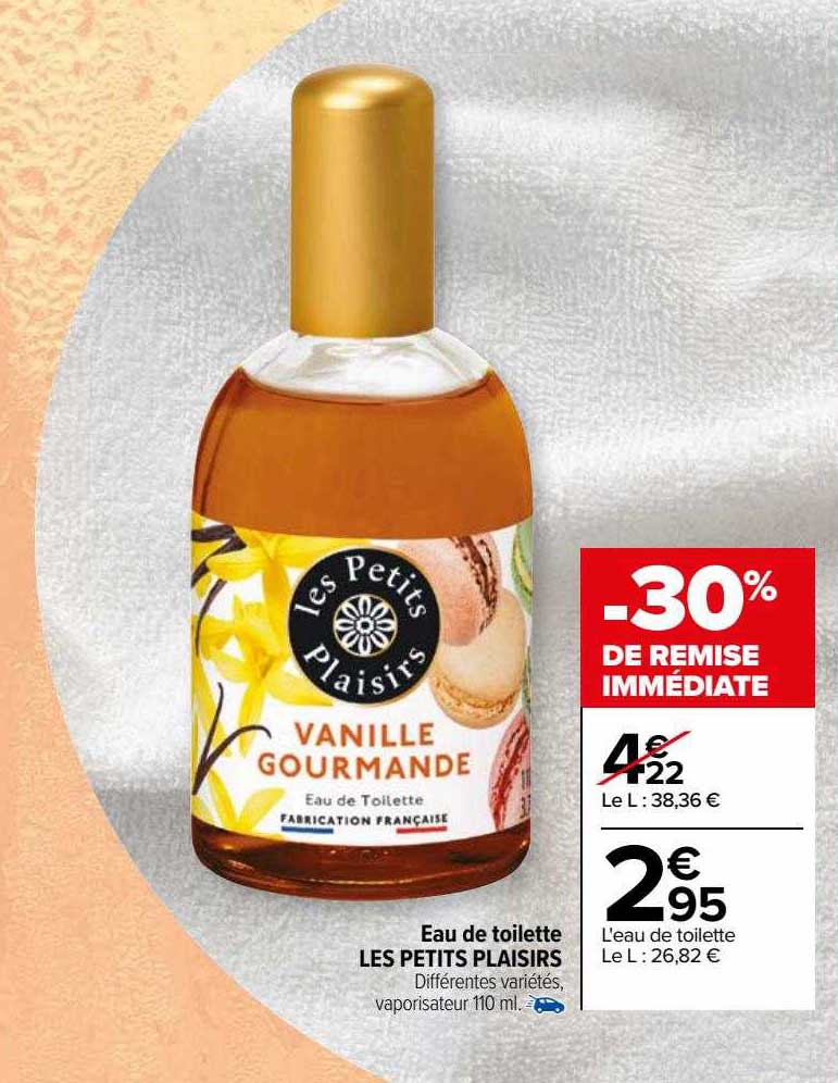 eau de toilette les petits plaisirs