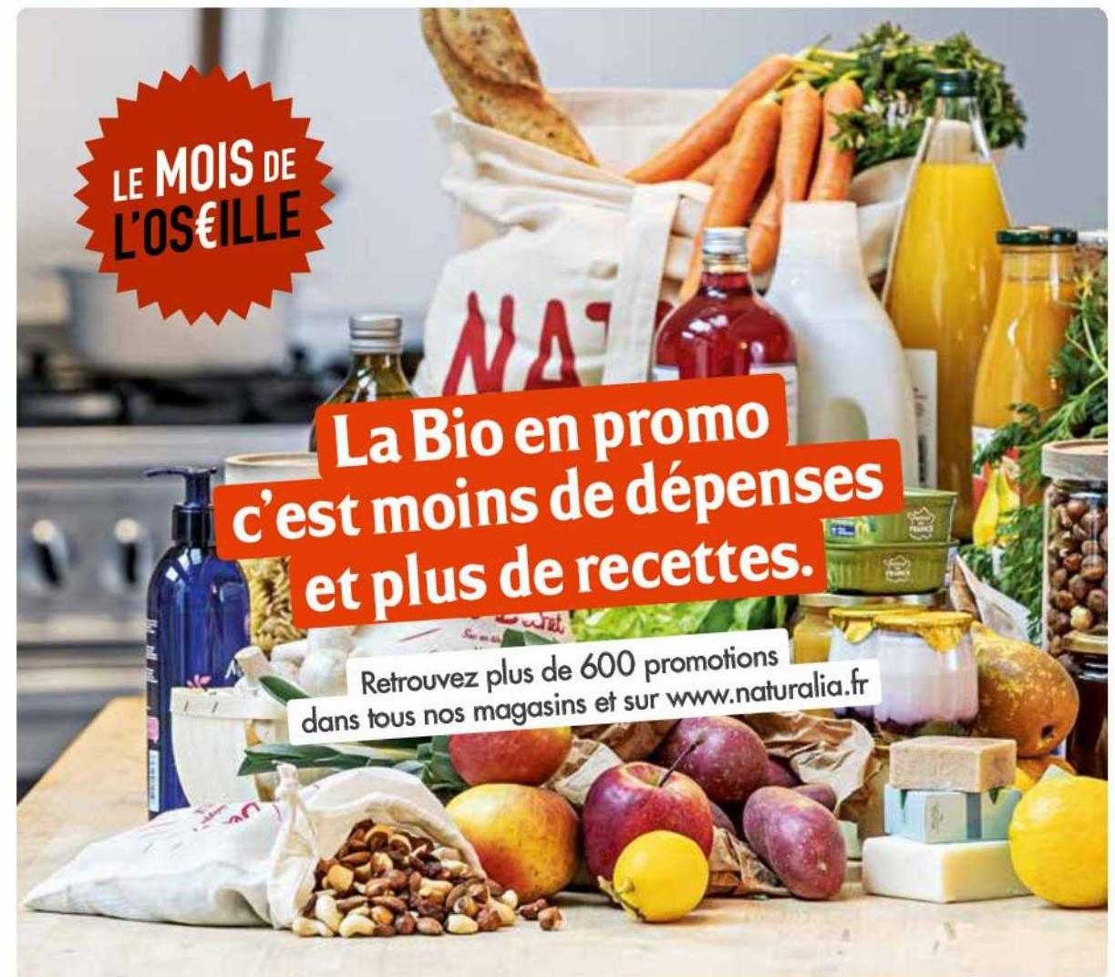 la bio en promo c'est moins de dépenses et plus de recettes