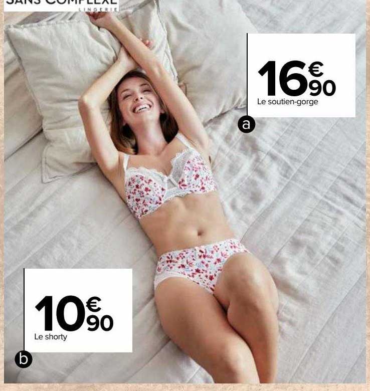 le soutien-gorge, le shorty