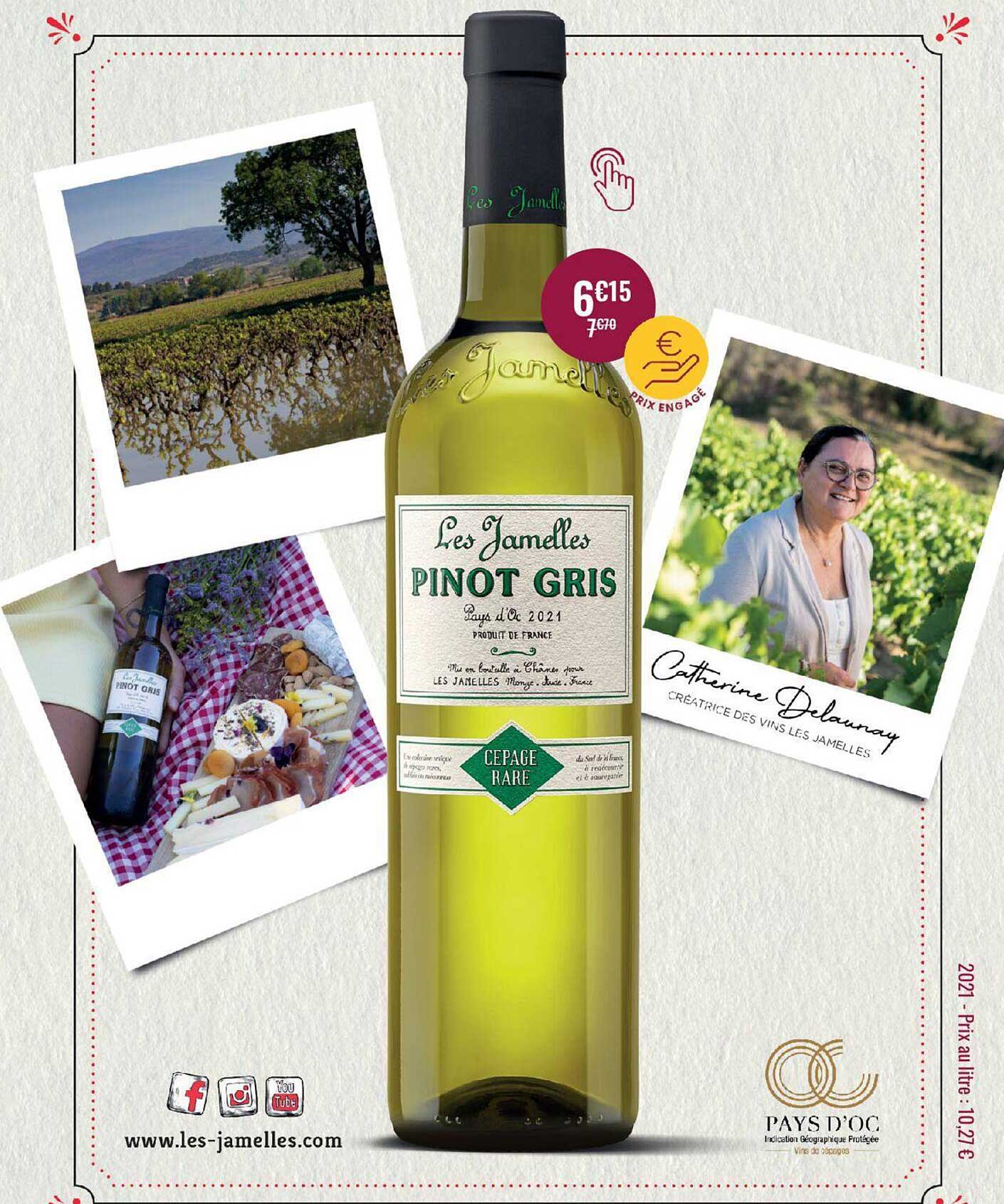 les jamelles pinot gris