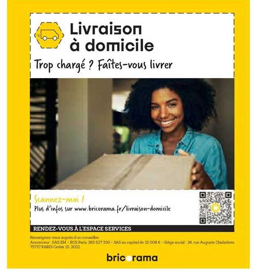 livraison à domicile