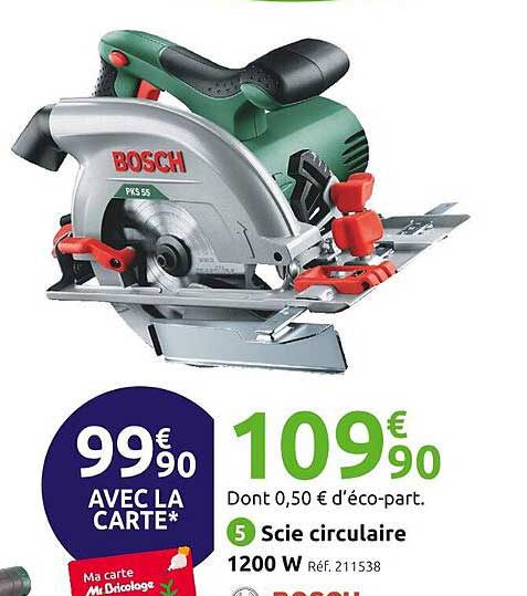 scie circulaire 1200w bosch