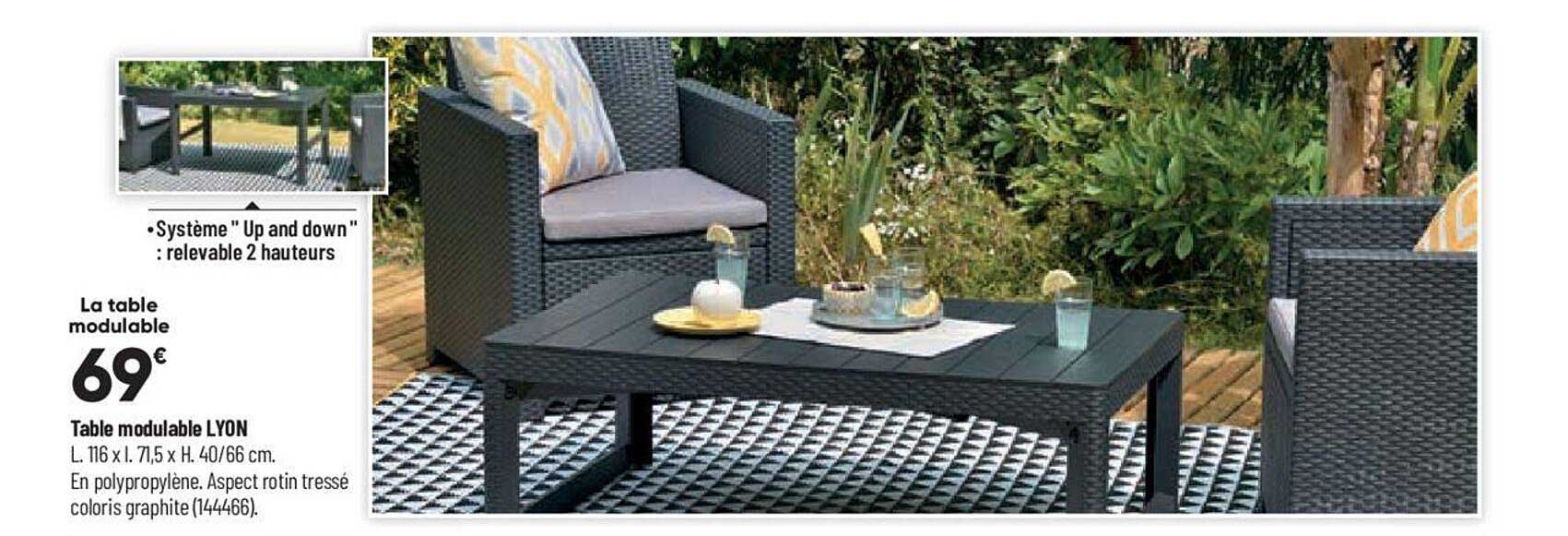 Table Modulable Lyon