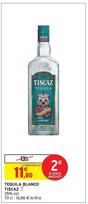 tequila blanco tiscaz