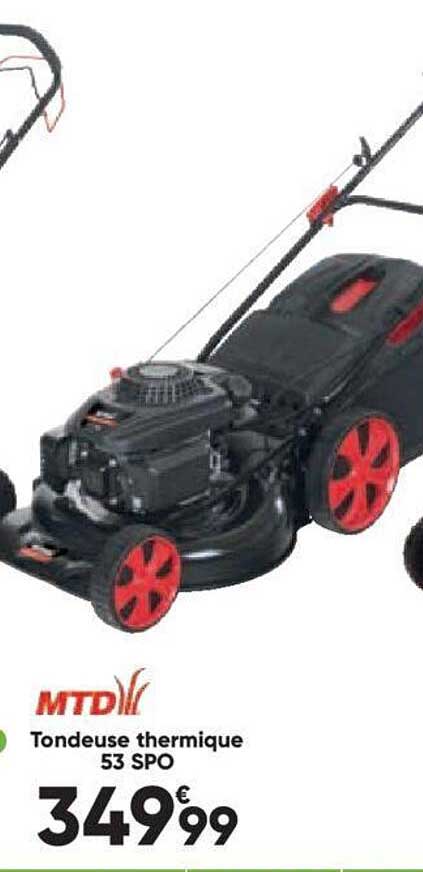 Tondeuse Thermique 53 Spo Mtd
