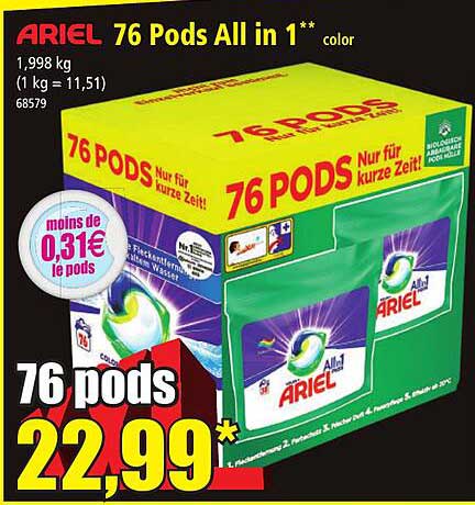 76 pods all in 1 ariel