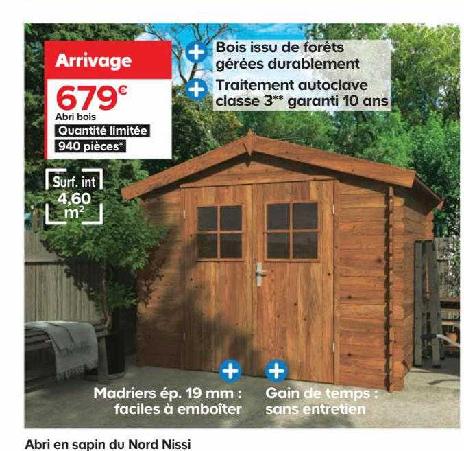 Abri En Sapin Du Nord Nissi